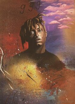 Juice WRLD ručná maľba