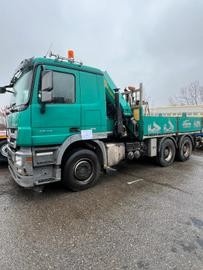 MB Actros 2644 - 6x4 – Valník + HR-Palfinger PK 24001 K