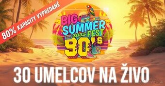 Vstupenky Big Summer fest 2025