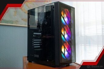 Herný PC - Ryzen 5 3600/GTX 1660 SUPER/16GB/256GB+500GB