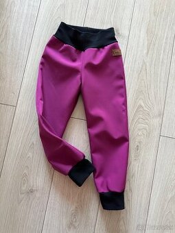Softshellove nohavice 86-140