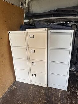 Kartotékové skrine 4šuflikove