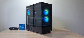 Herný pc 12jadro i7 12700KF/1TB SSD/32GB DDR4/RX6600 8GB