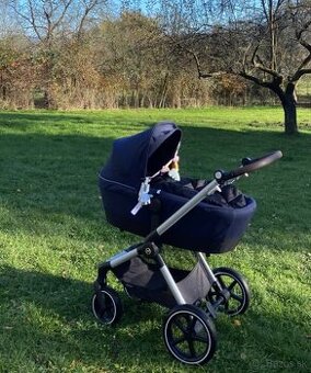 cybex eos lux tmavá modrá