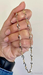 NOVÁ Krásna zlatá retiazka zo 14k zlata - Korai - 1