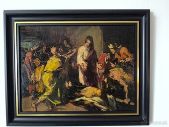 Obraz Tivadar Zemplenyi - Biblicky motiv - 1