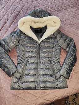 Teplá bundička sivá veľ.36 - 1