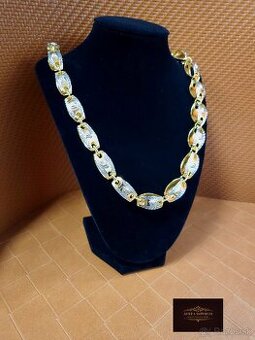 Krásna Pozlátená Retiazka 60cm