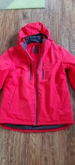 Pánska lyžiarská bunda červená LOOP