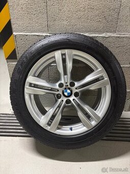 BMW X5 – originál 19” disky + zimné pneu Goodyear RunFlat