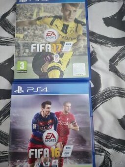 PS4 FIFA16 a 17