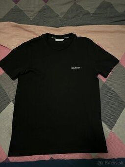 Čierne tričko Calvin Klein - vel. S