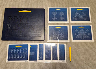 Magnetická kresliaca tabuľa s perom