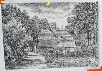 od ORNSTA Františka za 100EUR. 4 kresby