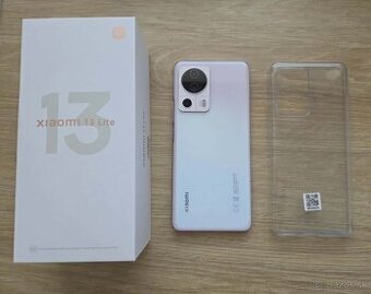 Xiaomi 13 lite 8GB / 256GB, ruzovy,top stav, zaruka