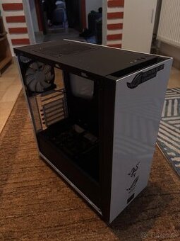 Predám NZXT S340 biela PC skrinka