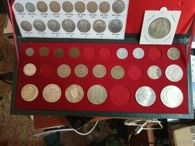 Rozpracované zbierka mincí Slovenského štátu