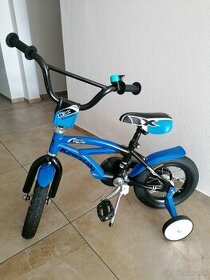 Detský bicykel Kawasaki 12" modrý