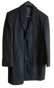 Pánsky čierny kabát