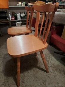 Predám drevené stoličky - 1