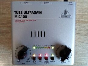 Tube PreAmp Ultragain MIC100