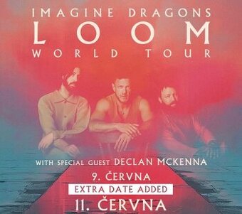 Imagine Dragons Praha 9.6.2025 TRIBUNA