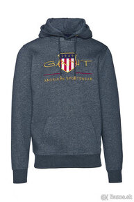 GANT mikina, nova, tmavosiva, vel. XL
