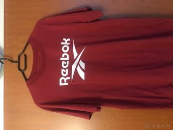 REEBOK originál bordo pánske tricko XL