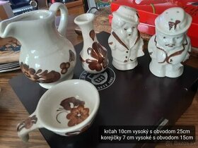 Predaj mix nepoužívaného porcelánu a dekorácií