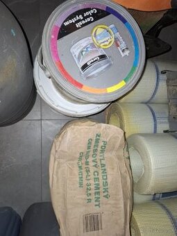 Predám cement a Ceresit Nivelačny poter