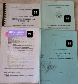 UVLF - skriptá a materiály v e-forme