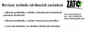 Revízie zdvíhacích zariadení