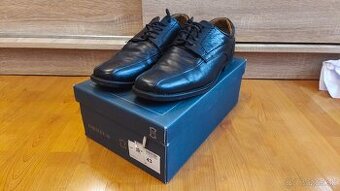 Pánske kožené spoločenské topánky veľ.43