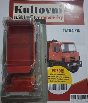 Predám TATRA 815,model deagostini,1:43