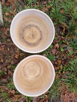 2 Keramické kvetináče