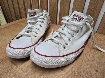 Biele pánske Converse tenisky, č. 48