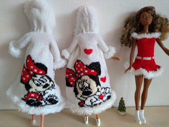 Oblečenie šaty na bábiky Barbie Ken deti Rainbow high LOL