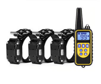 Elektrický výcvikový obojok pre psa - sada pre 3 psov