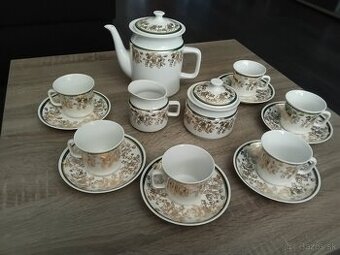 Porcelánový čajový - kávový servis zn. Thun Czechosl. VERA
