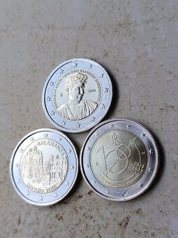2€ pamätné mince, UNC, euro 12