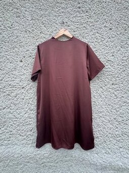 SET: 2x saténové šaty