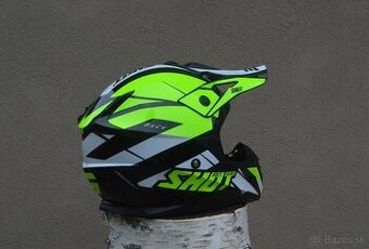 Predám helma prilba shot žltá biela čierna