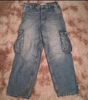 Bershka cargo nohavice