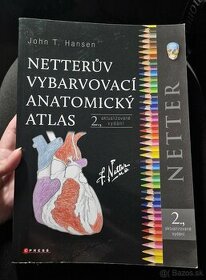 Netterův vybarvovací anatomický atlas -John T. Hansen