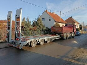 Príves vlek podvalnik nájazdy tri nápravy