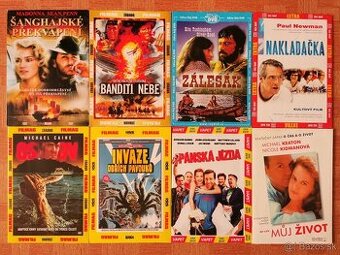 34 DVD za 5€ + poštovné