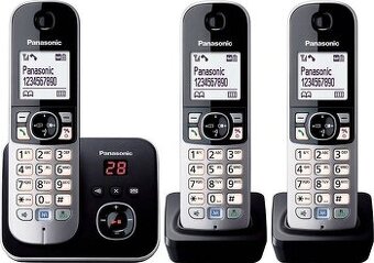 Panasonic KX-TG6812FXB Telefón na pevnú linku bezdrôtovy