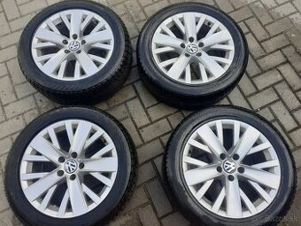 Ptedam 4 kusi zimne obutie 225/50 R17 5x112 R17 original vw
