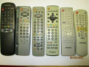 PREDAM ROZNE DIALKOVE OVLADACE NA TV,CD,VIDEA CENA 1ks 5€