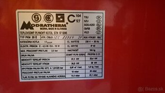 Predám Kotol(Modratherm PKM 25E) a Bojler(Dražice OKCV 160)
